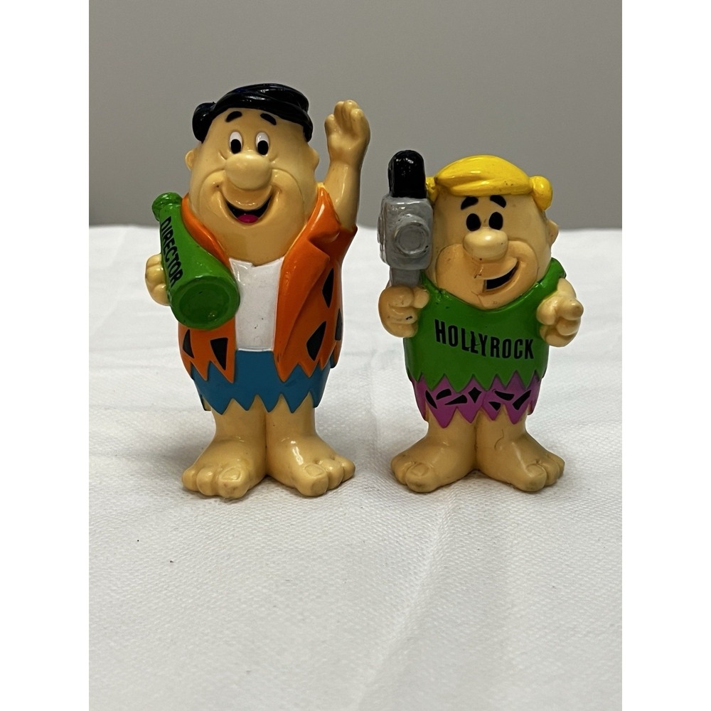 1992 Hanna-Barbera The Flintstones PVC figures fred barney